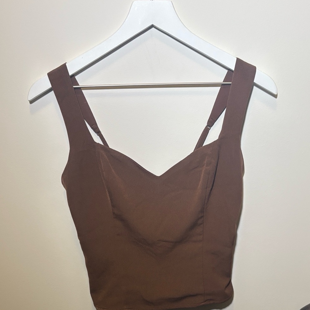 Abercrombie & Fitch Brown Tank Top